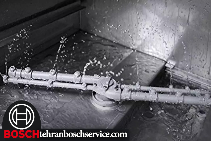 عدم تخلیه آب ماشین ظرفشویی 